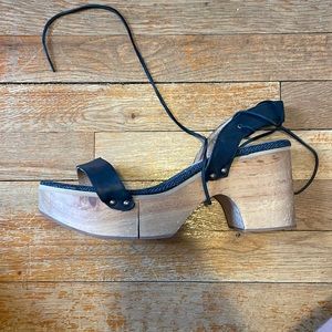 Free people clog heels